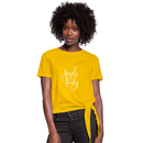 Women's Smile T-Shirt - sun yellow