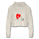 Women's Monster Love Hoodie - dust