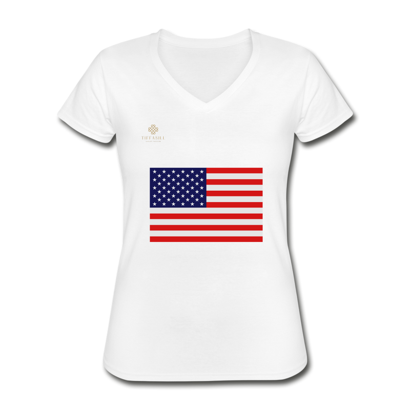 Women's USA T-Shirt - white